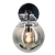 Kinkiet szklany kulisty chromowany 8491/1 z serii ERICE - Lampy Elem